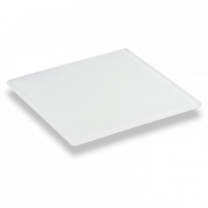 Plateau carré blanc 300 x 300 mm