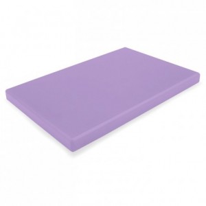 Chopping board PEHD 500 purple 600 x 400 mm