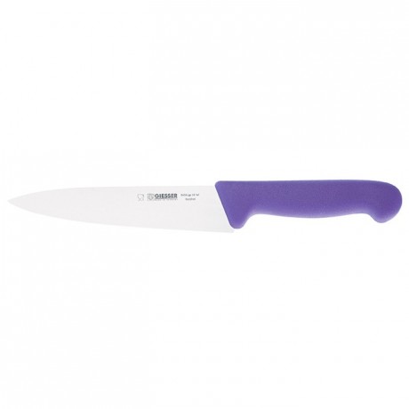 Couteau de cuisine manche violet L 160 mm