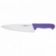 Kitchen knife purple L 200 mm