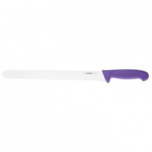 Couteau à génoise manche violet L 310 mm