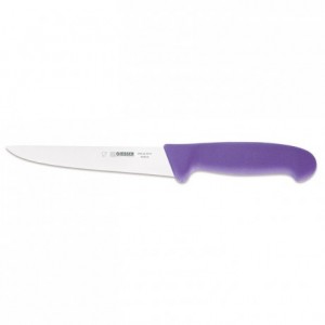 Couteau à saigner manche violet L 160 mm