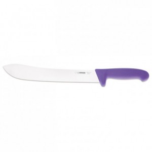 Couteau à trancher manche violet L 240 mm