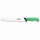 Couteau à pain Ecoline manche vert L 250 mm