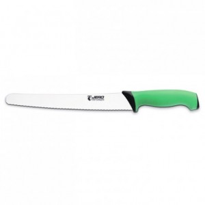 Couteau à pain Ecoline manche vert L 250 mm