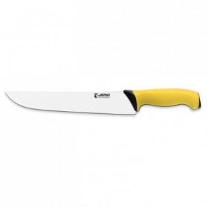 Butcher’s knife Ecoline yellow handle L 260 mm