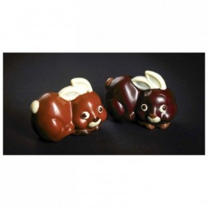 Chocolate mould polycarbonate 1 small rabbit