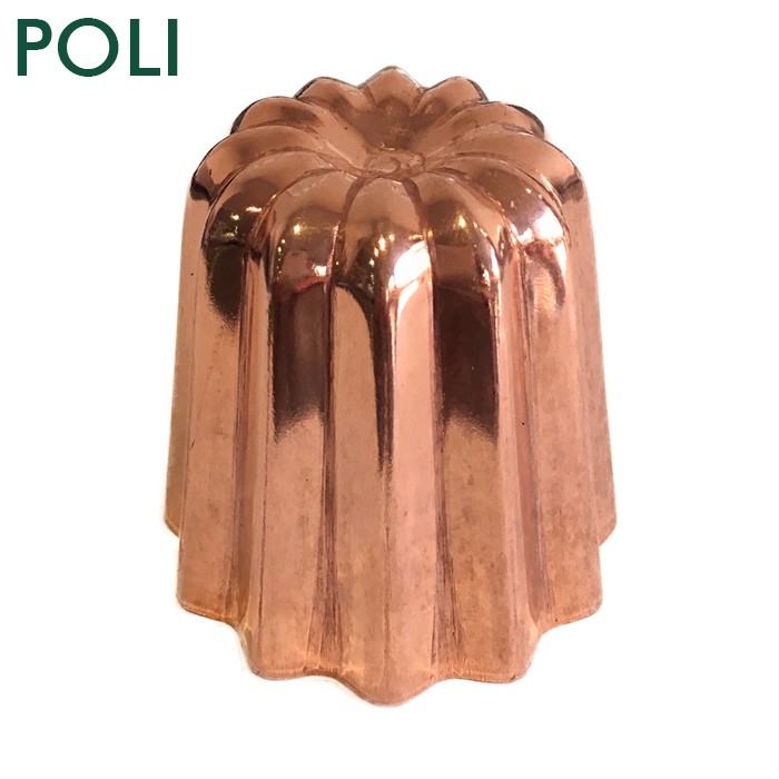 Mould For Canneles Polished Copper O 45 Mm Labo Gato