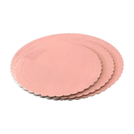 PastKolor cake board baby pink round Ø20 cm
