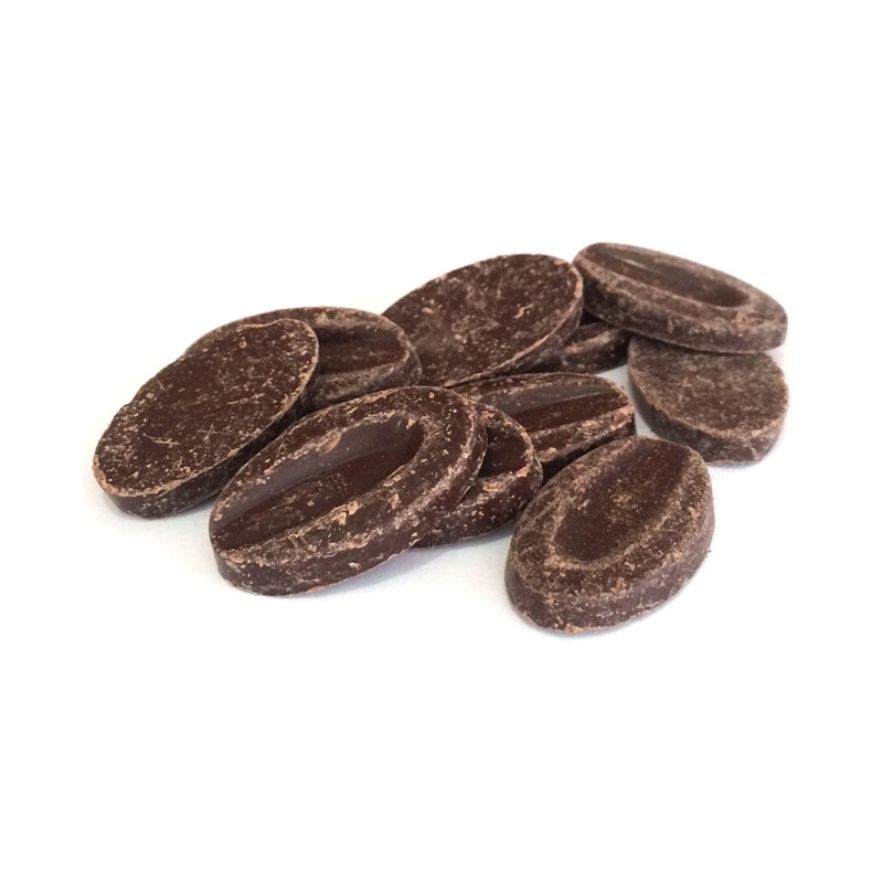 Equatoriale Noire 55% chocolat noir de couverture Signature Professionnelle  fèves 1 kg - Labo & Gato