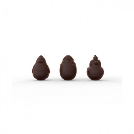 Chocolate mould « Chick family » 7 cm