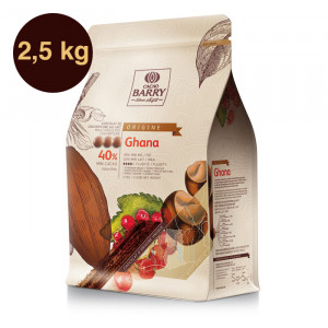 Ghana Origin 40,5% Milk chocolate couverture 2,5 kg