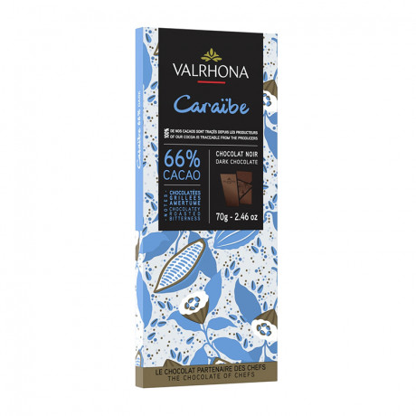 Caraïbe 66% dark chocolate Blended Origins Grand Cru bar 70 g