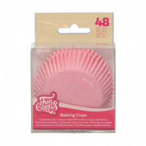 FunCakes Baking Cups Light Pink pk/48