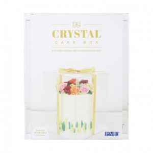Boîte à gâteau Crystal PME 25 x 25 x 33 cm