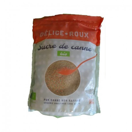 Brown cane sugar organic 750 g