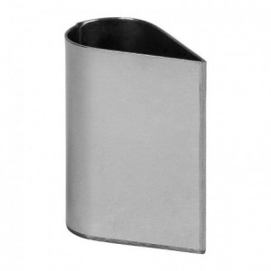 Small stainless steel teardrop cutter 28 x 16 mm