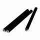 Paille en papier Ø 8 mm L 120 mm noir (lot de 250)