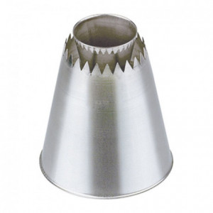 High cone stainless steel sultana nozzle