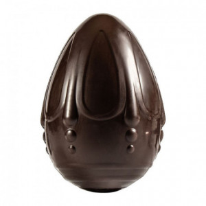 Moule œuf de Fabergé 150 mm en polycarbonate pour chocolat