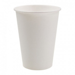 White cardboard cup Ø 70 mm 21.5 cL (1500 pcs)