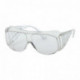 Pair of transparent protective glasses