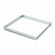 Stainless steel perforated square 8.5 cm H 2 cm - MF
