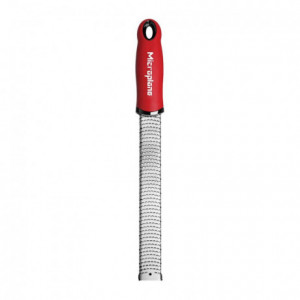 Râpe Premium à zester Microplane manche rouge