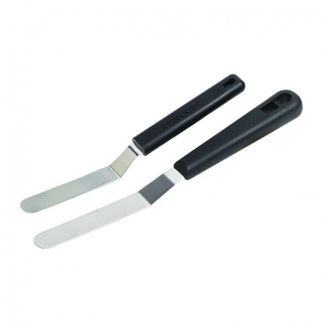 Mini angled spatula stainless steel 11 cm - MF