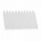 Plastic decorative comb 2 sides - MF