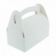 White box with handle 18 x 16 cm (set of 50) - MF