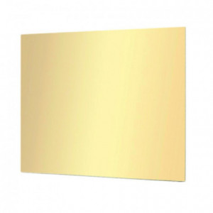 Gold and black cardboard 60 x 40 cm (set of 25) - MF