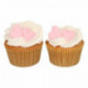 FunCakes Sugar Decorations Heart Pink Set/8