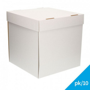 FunCakes Cake Box - White 32x32x32cm pk/10