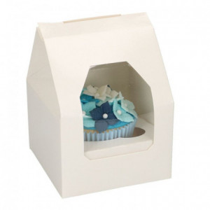 FunCakes Cupcake Box 1 - Blanco pk/5