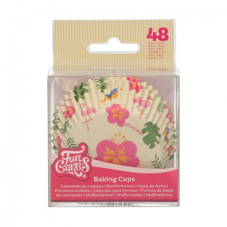 FunCakes Baking Cups Tropical pk/48