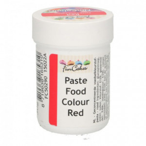 Colorant alimentaire en pâte FunCakes Red 30 g