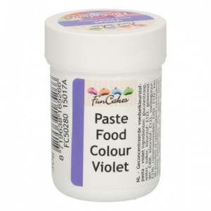 Colorant alimentaire en pâte FunCakes Violet 30 g