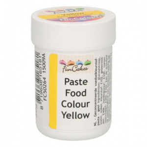 Colorant alimentaire en pâte FunCakes Yellow 30 g