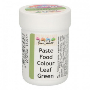 Colorant alimentaire en pâte FunCakes Leaf Green 30 g