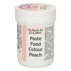 Colorant alimentaire en pâte FunCakes Peach 30 g