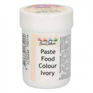 Colorant alimentaire en pâte FunCakes Ivory 30 g