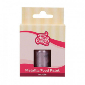 Peinture alimentaire FunCakes Purple 30 mL