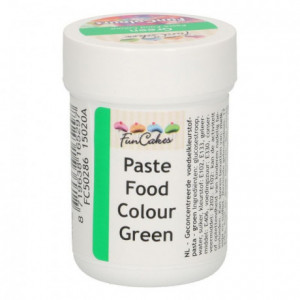 Colorant alimentaire en pâte FunCakes Green 30 g