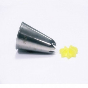 JEM Small Curved Star Savoy Nozzle -1J