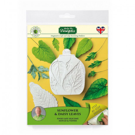 Katy Sue Mould& Veiner Sunflower / Daisy Leaves