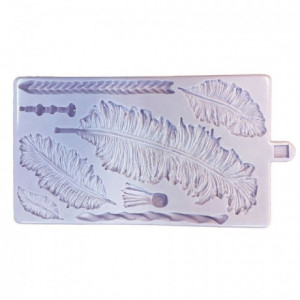 Karen Davies Silicone Mould - Native Feathers
