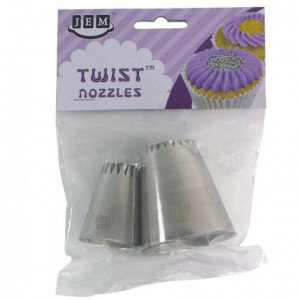Douille JEM Twist Nozzle Style Sultan 2 Set/2