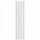 Bougies longues blanches Wilton 12 pièces