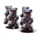 Teddy bear 16 shapes silicone mould